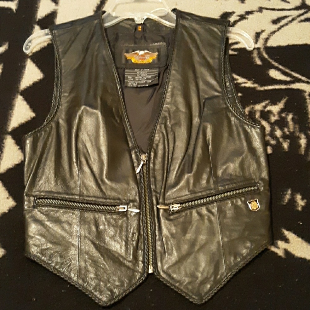 Harley davidson vest womens